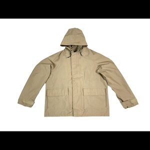 VTG Orvis Gore-Tex Wading Fishing Rain Jacket Tan